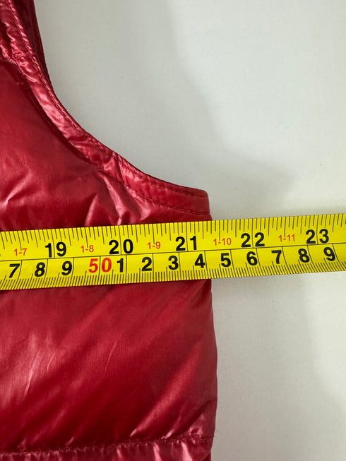Moncler Gui gilet size 3 red